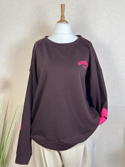 SWEATSHIRT MOOIJ NAMASTE versch. Farben