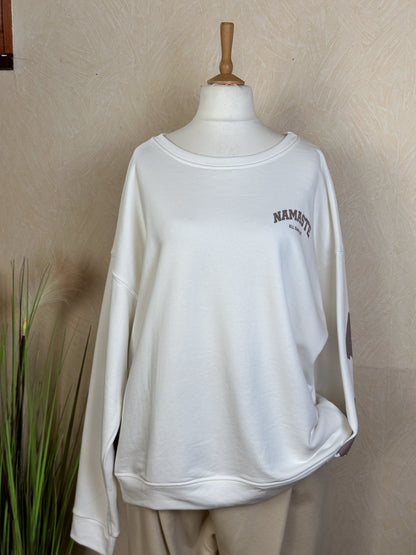 SWEATSHIRT MOOIJ NAMASTE versch. Farben