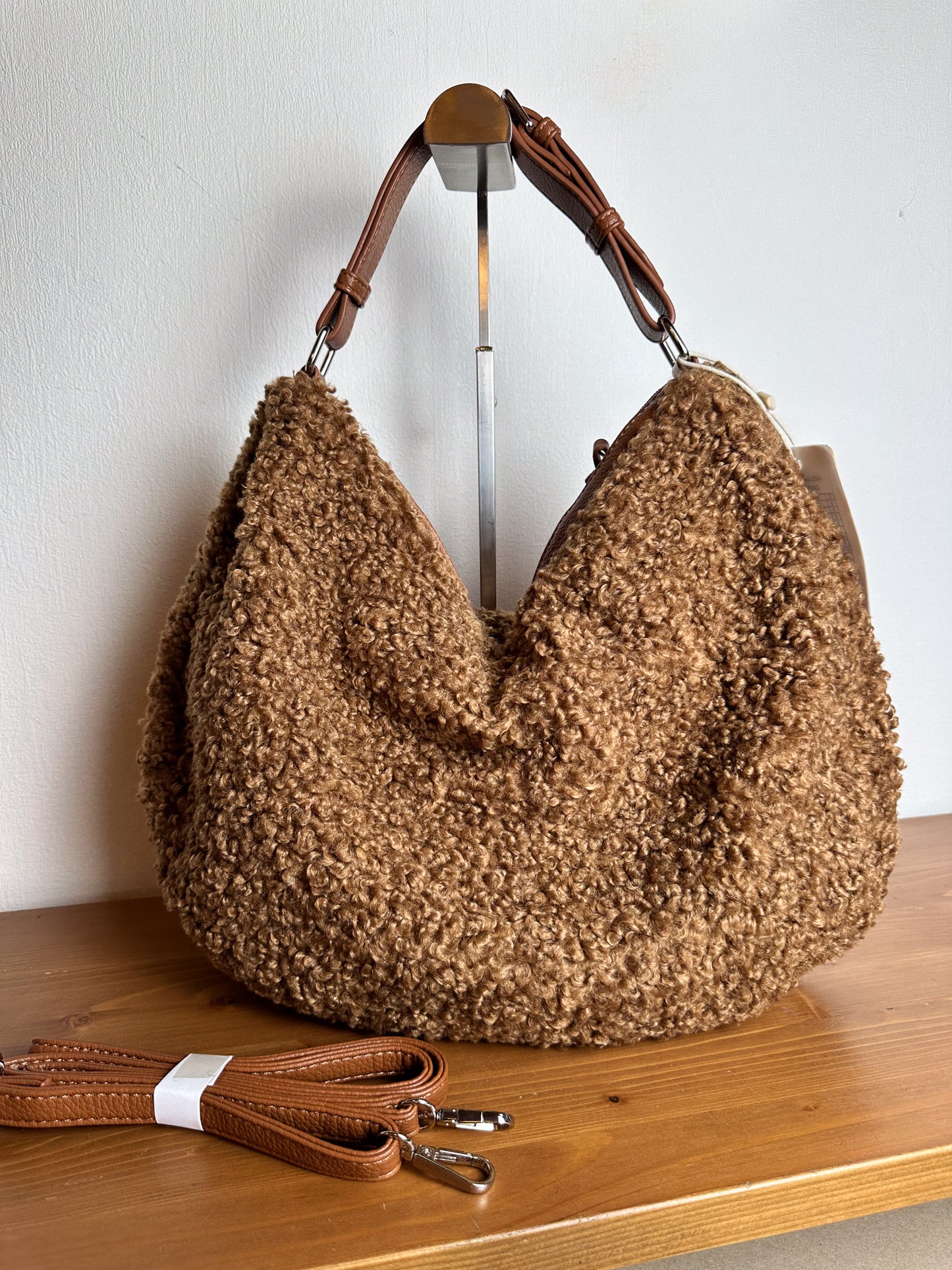 TEDDYFELL TASCHE HALBMOND versch. Farben