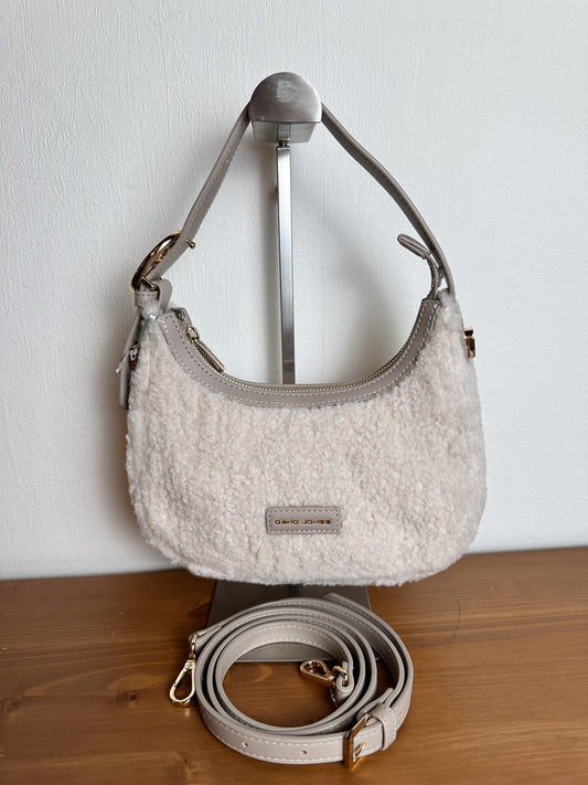 DAVID JONES MINI TASCHE TEDDYFELL versch. Farben
