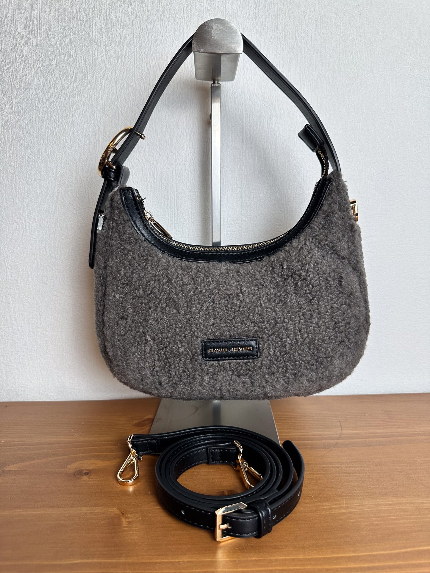 DAVID JONES MINI TASCHE TEDDYFELL versch. Farben