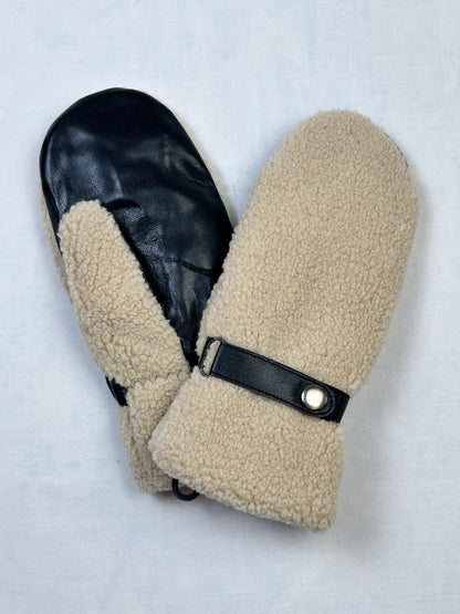 FÄUSTLINGE KUSCHELFELL Schwarz - Beige