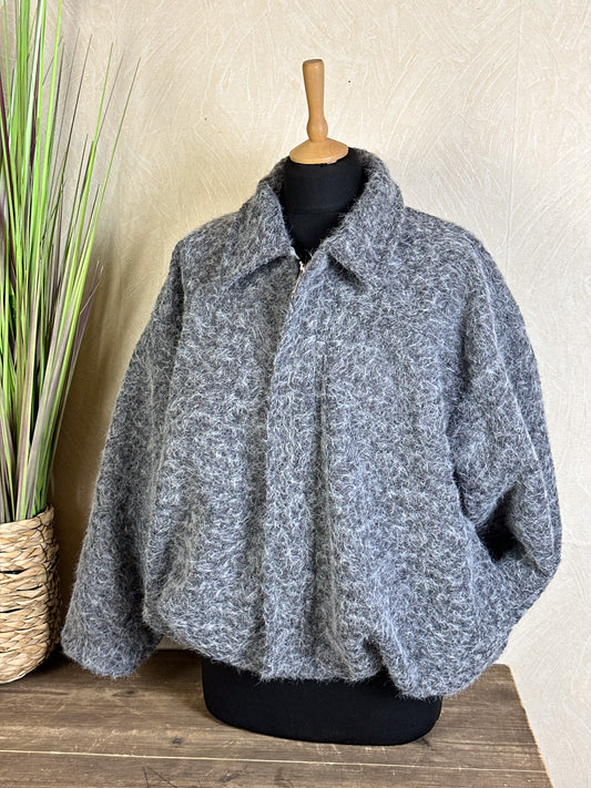 CROPPED WOLLJACKE Onesize versch. Farben