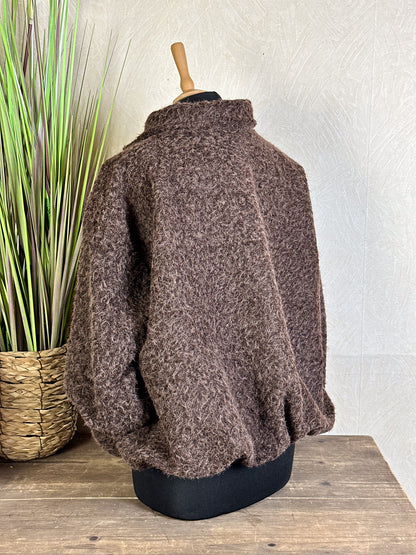 CROPPED WOLLJACKE Onesize versch. Farben