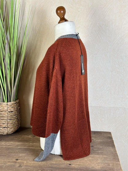 NUIT VOKUHILA CARDIGAN Braun - Grau