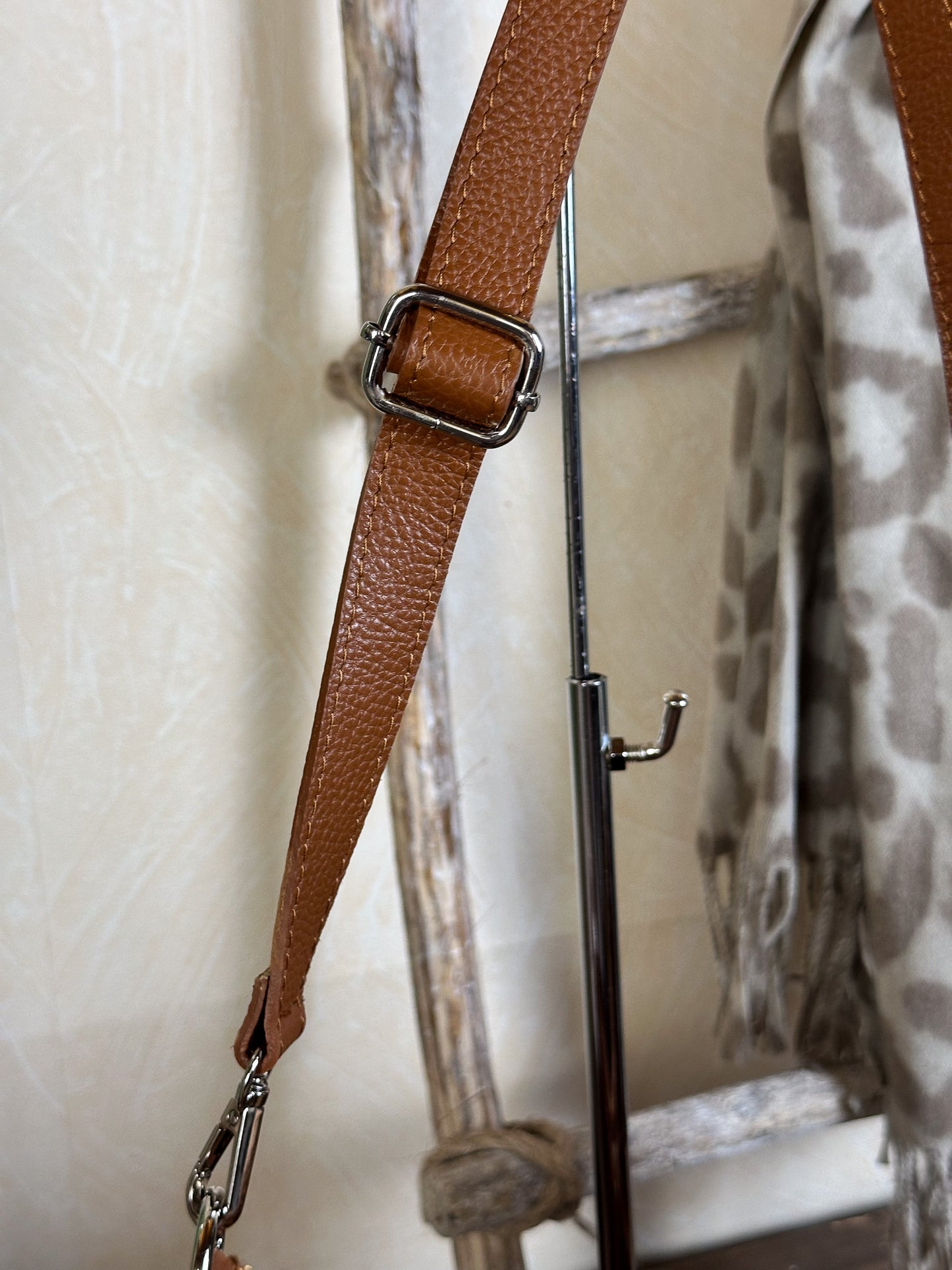 TEDDYFELL TASCHE HALBMOND BRAUN