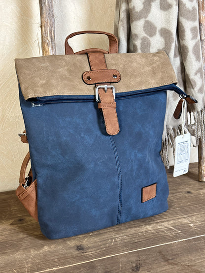 KUNSTLEDER RUCKSACK versch. Farben
