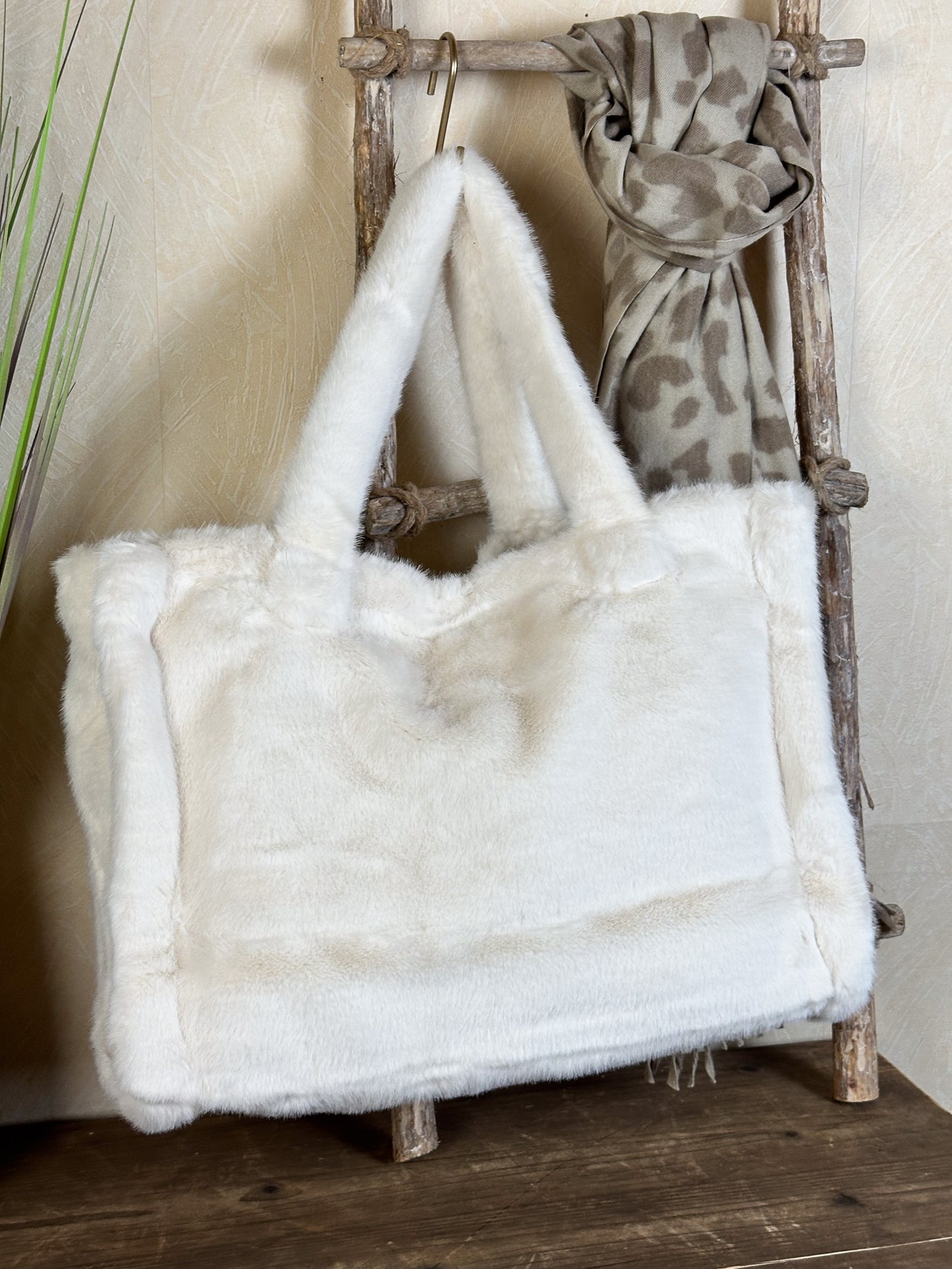 XXL SHOPPER KUNSTFELL versch. Farben