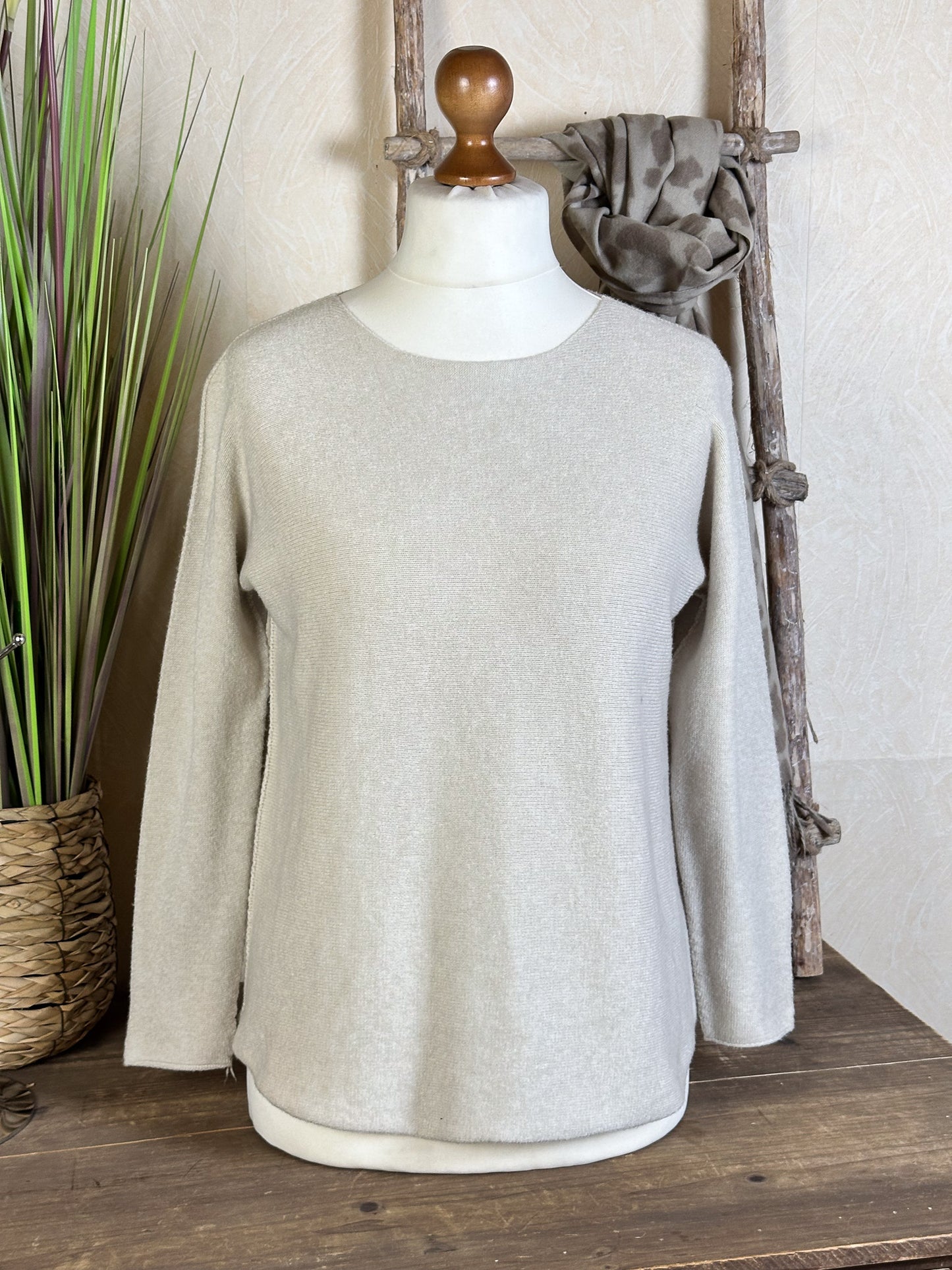 BASIC VISKOSE PULLOVER PHANTASIA versch. Farben