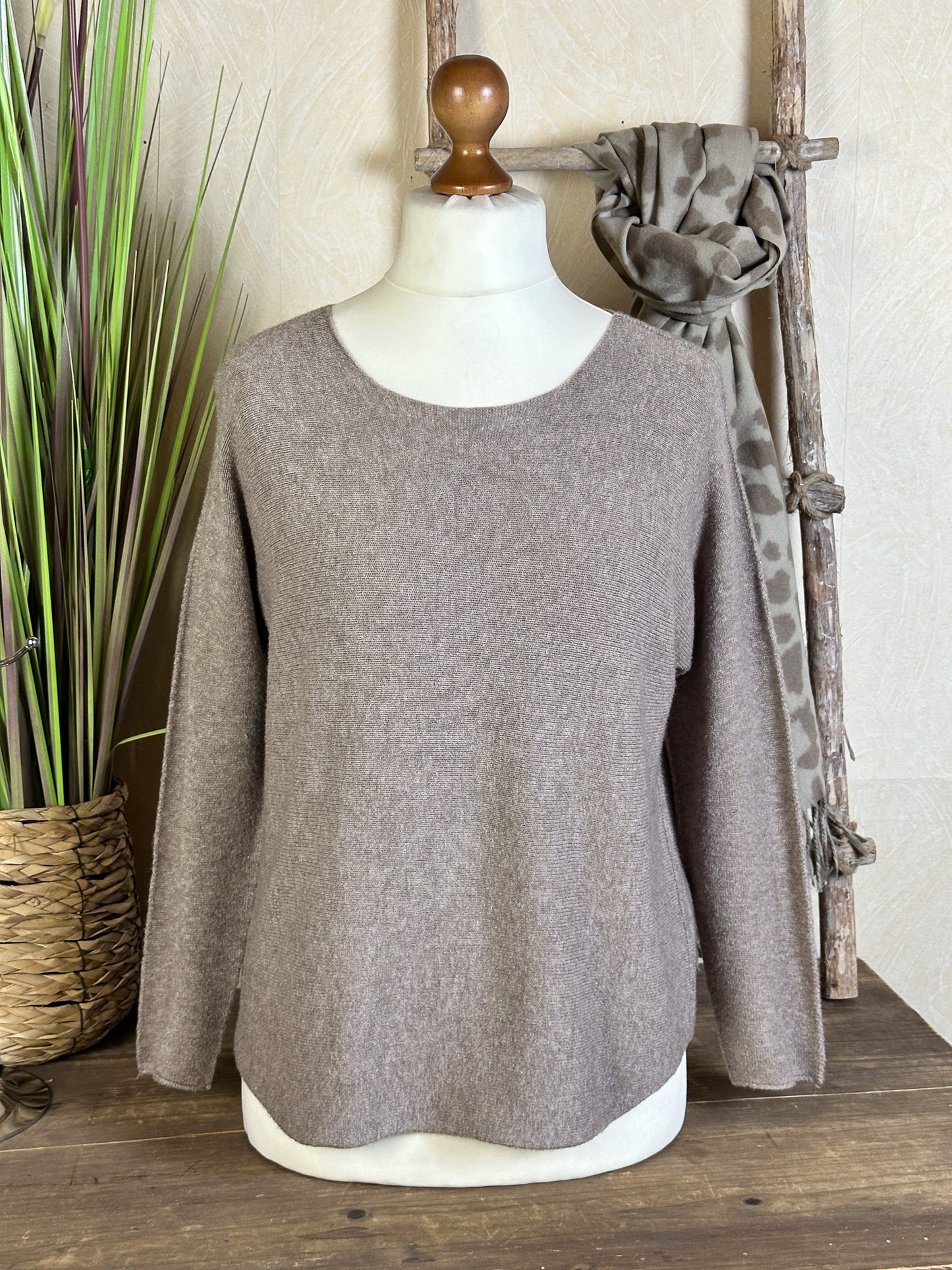 BASIC VISKOSE PULLOVER PHANTASIA versch. Farben