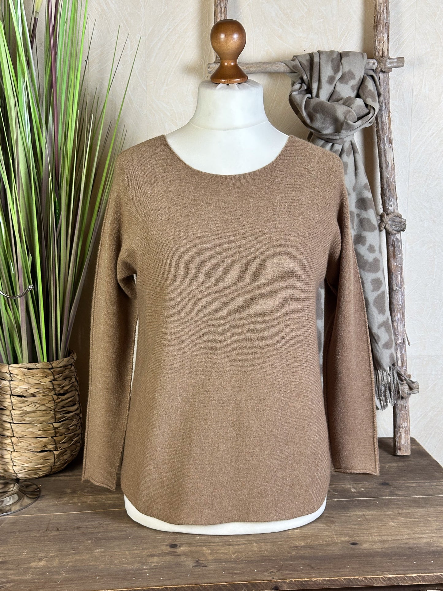 BASIC VISKOSE PULLOVER PHANTASIA versch. Farben