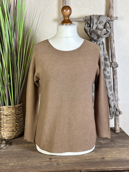 BASIC VISKOSE PULLOVER PHANTASIA versch. Farben