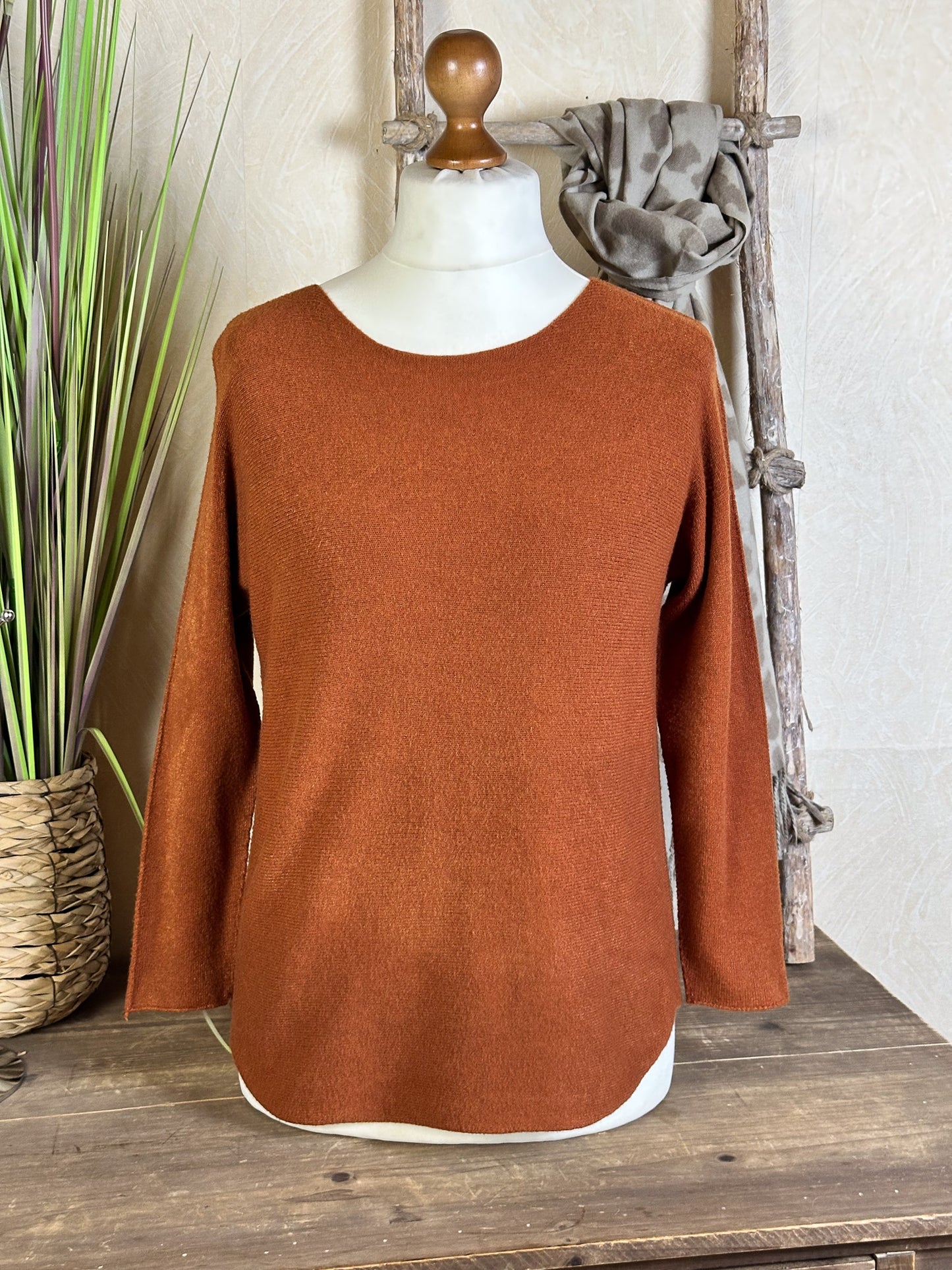 BASIC VISKOSE PULLOVER PHANTASIA versch. Farben