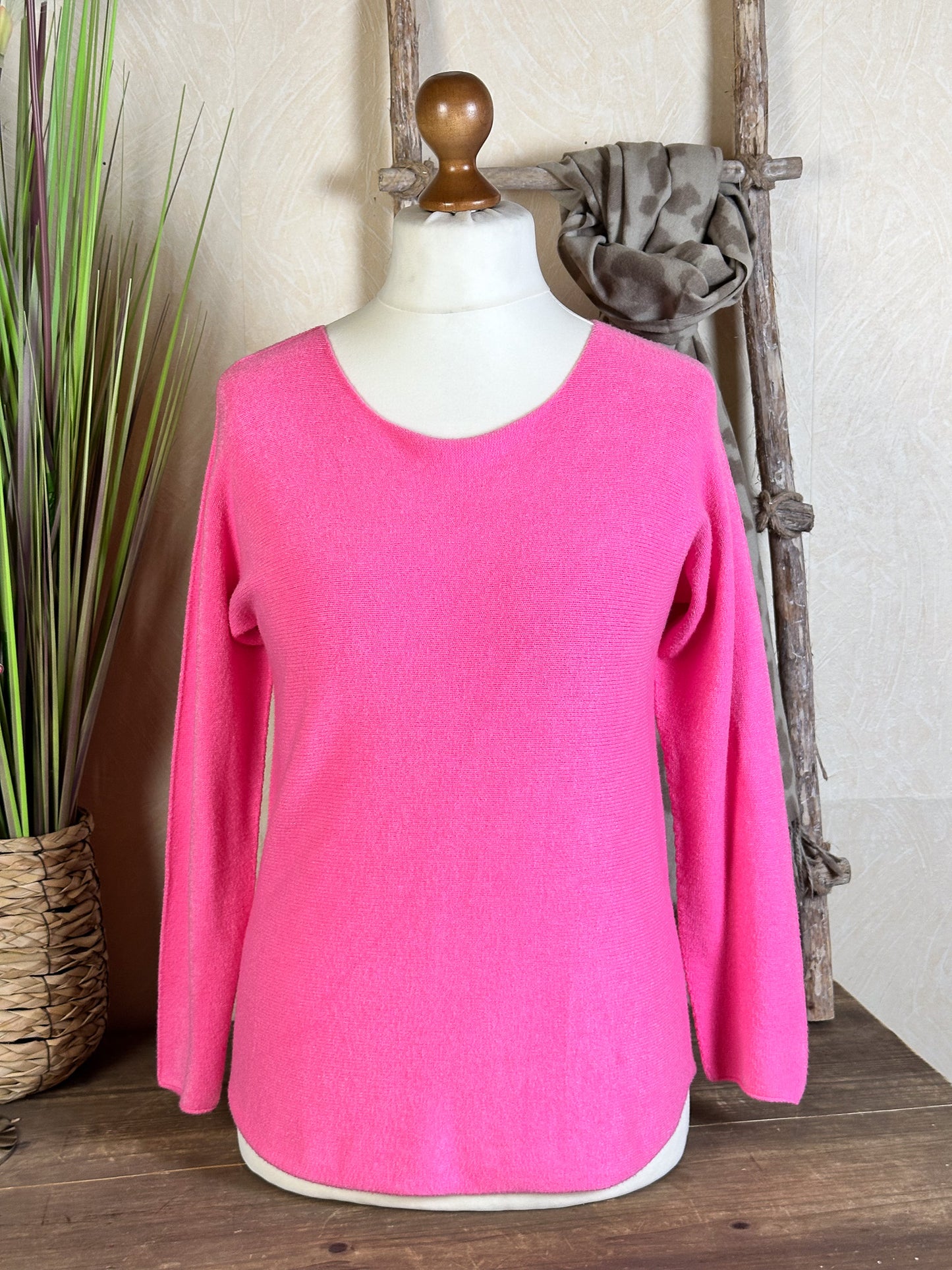 BASIC VISKOSE PULLOVER PHANTASIA versch. Farben