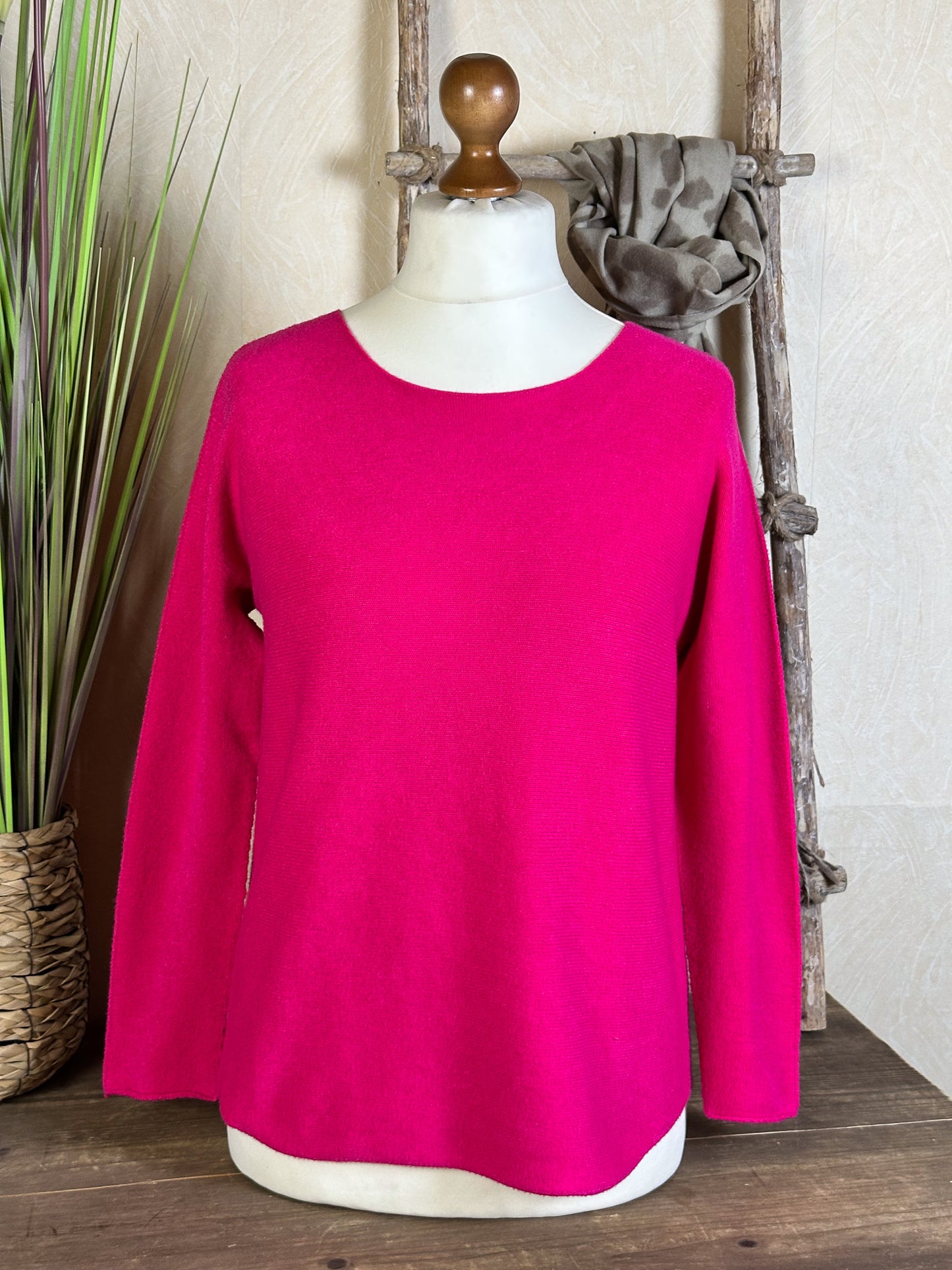 BASIC VISKOSE PULLOVER PHANTASIA versch. Farben