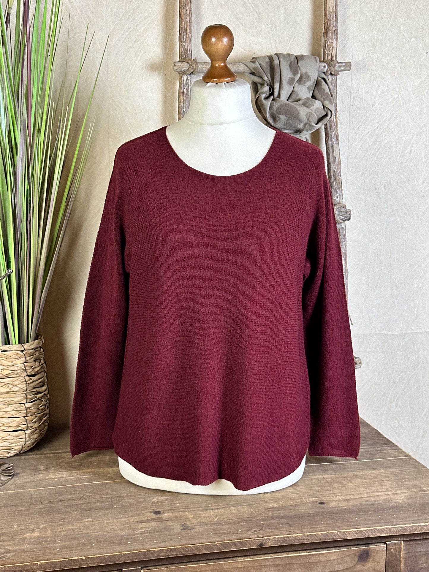 BASIC VISKOSE PULLOVER PHANTASIA versch. Farben