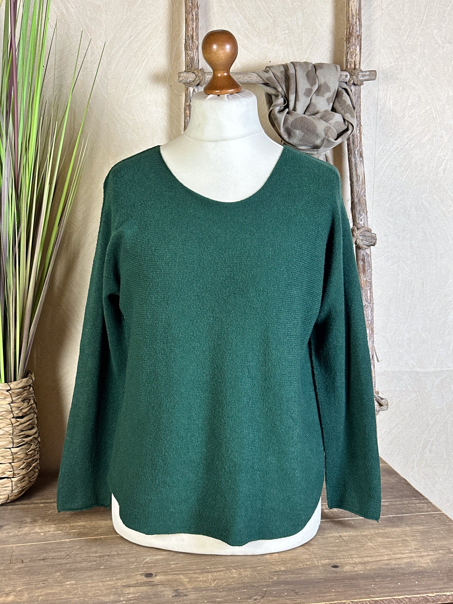 BASIC VISKOSE PULLOVER PHANTASIA versch. Farben