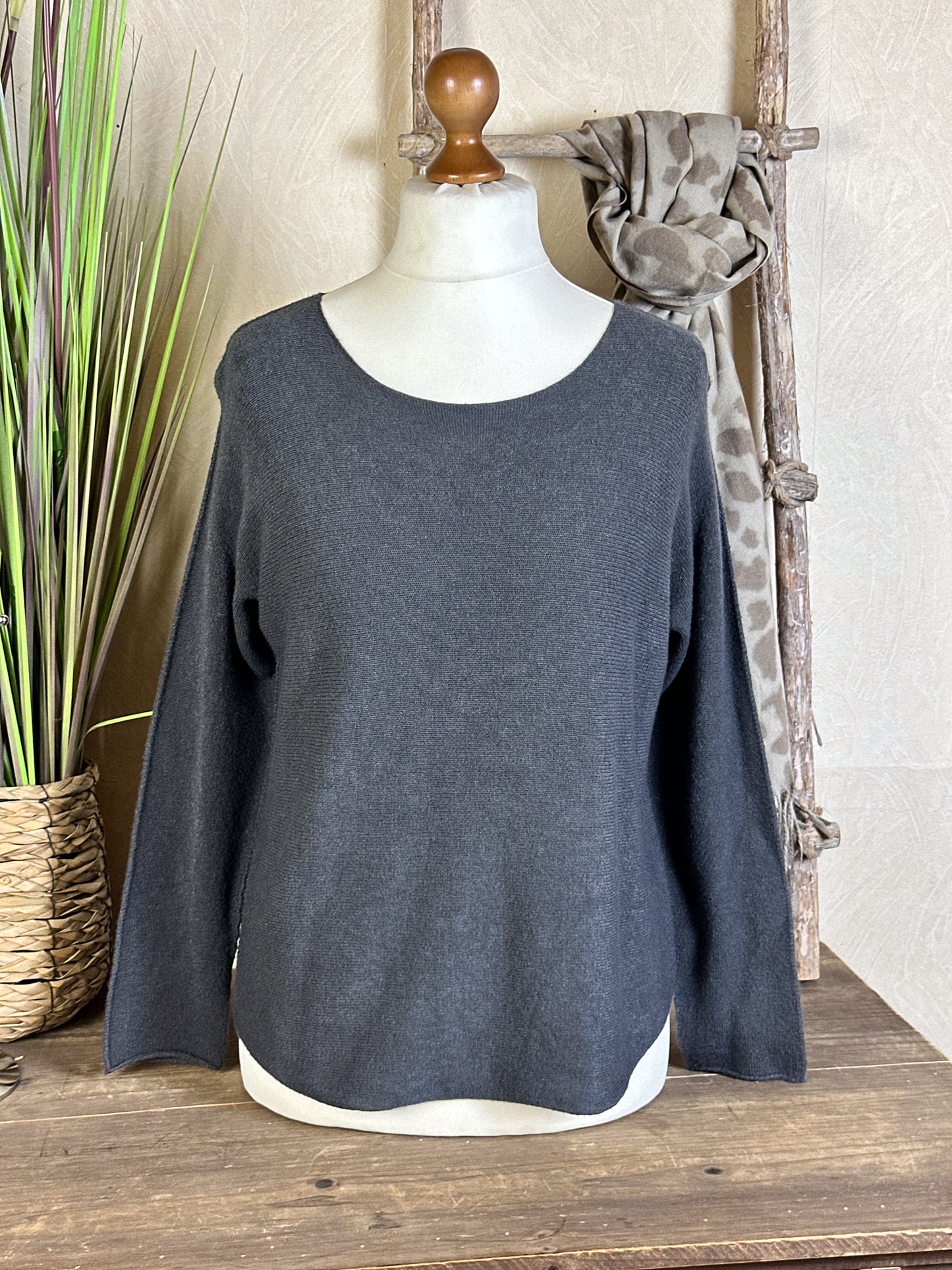 BASIC VISKOSE PULLOVER PHANTASIA versch. Farben