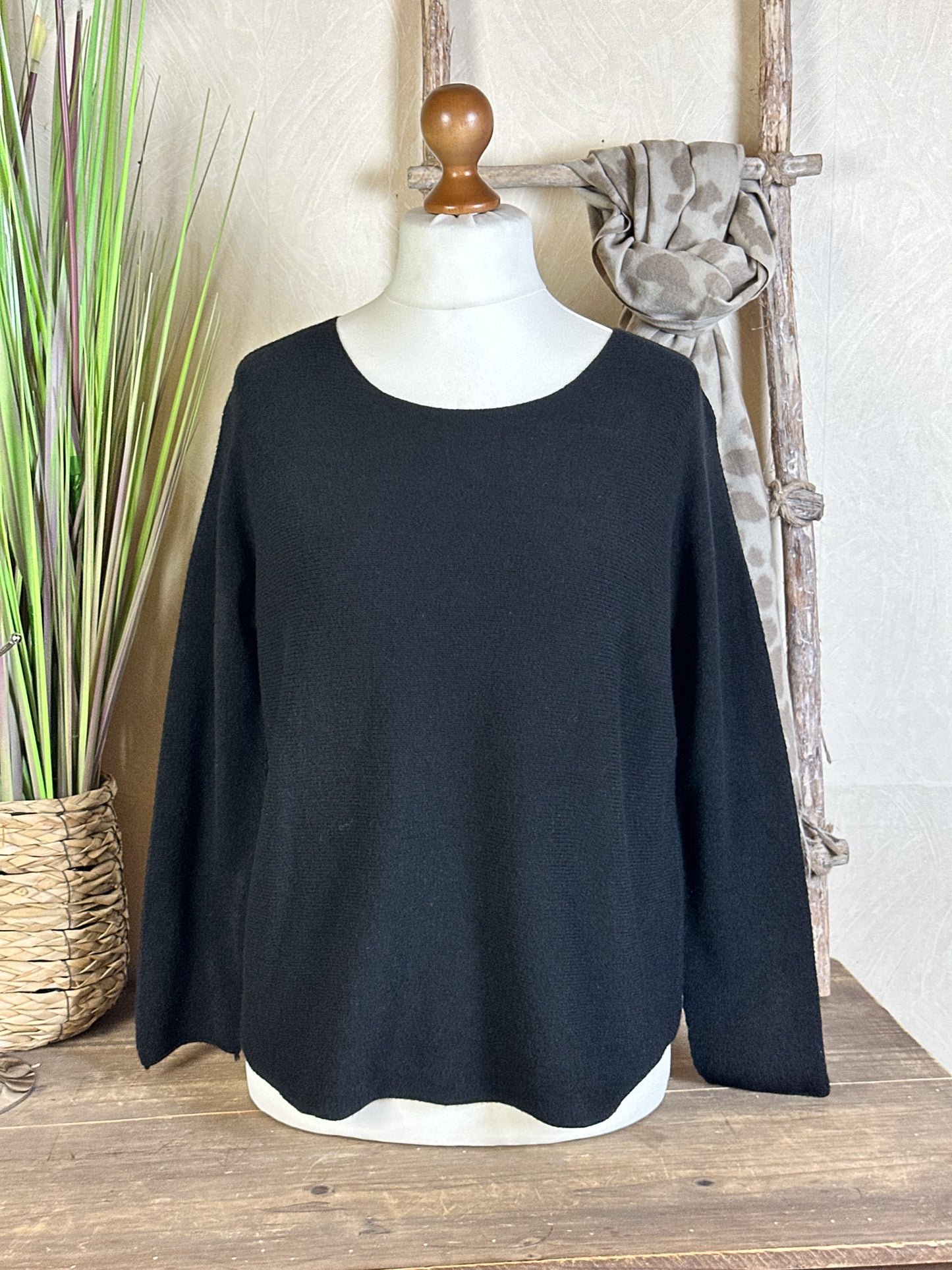 BASIC VISKOSE PULLOVER PHANTASIA versch. Farben