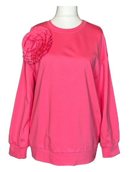 SWEATSHIRT FIORE PINK