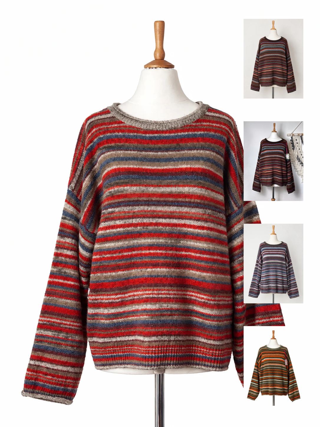 Pullover bunt gestreift MARIKA