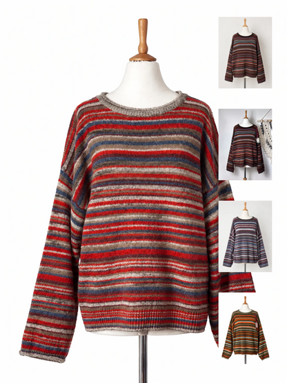 Pullover bunt gestreift MARIKA