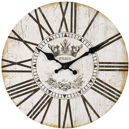 CLAYRE & EEF Wanduhr Krone 6KL0608