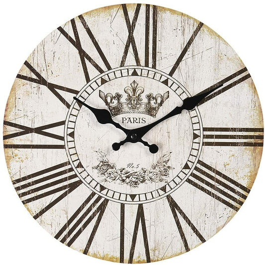 CLAYRE & EEF Wanduhr Krone 6KL0608